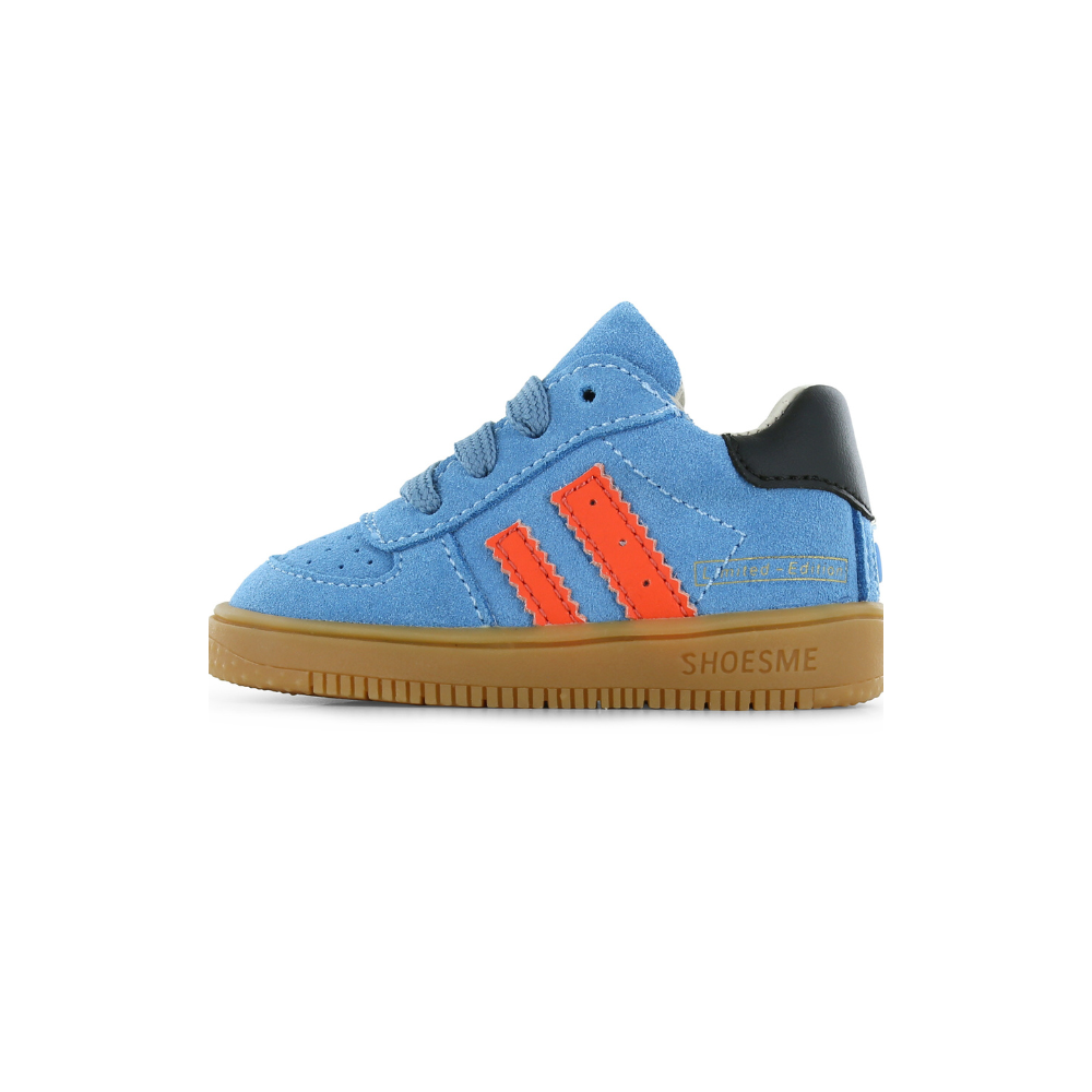 Shoesme Lace trainer BN26S002-H Blue/Orange