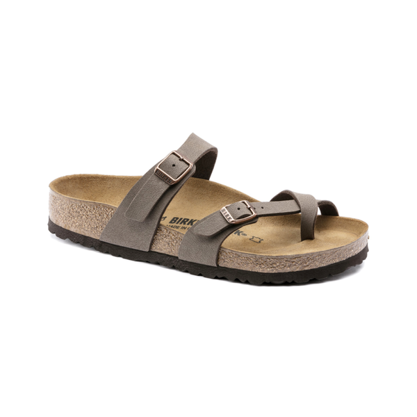 Birkenstock Mayari Birko-Flor Nubuk - Mocha Sandals