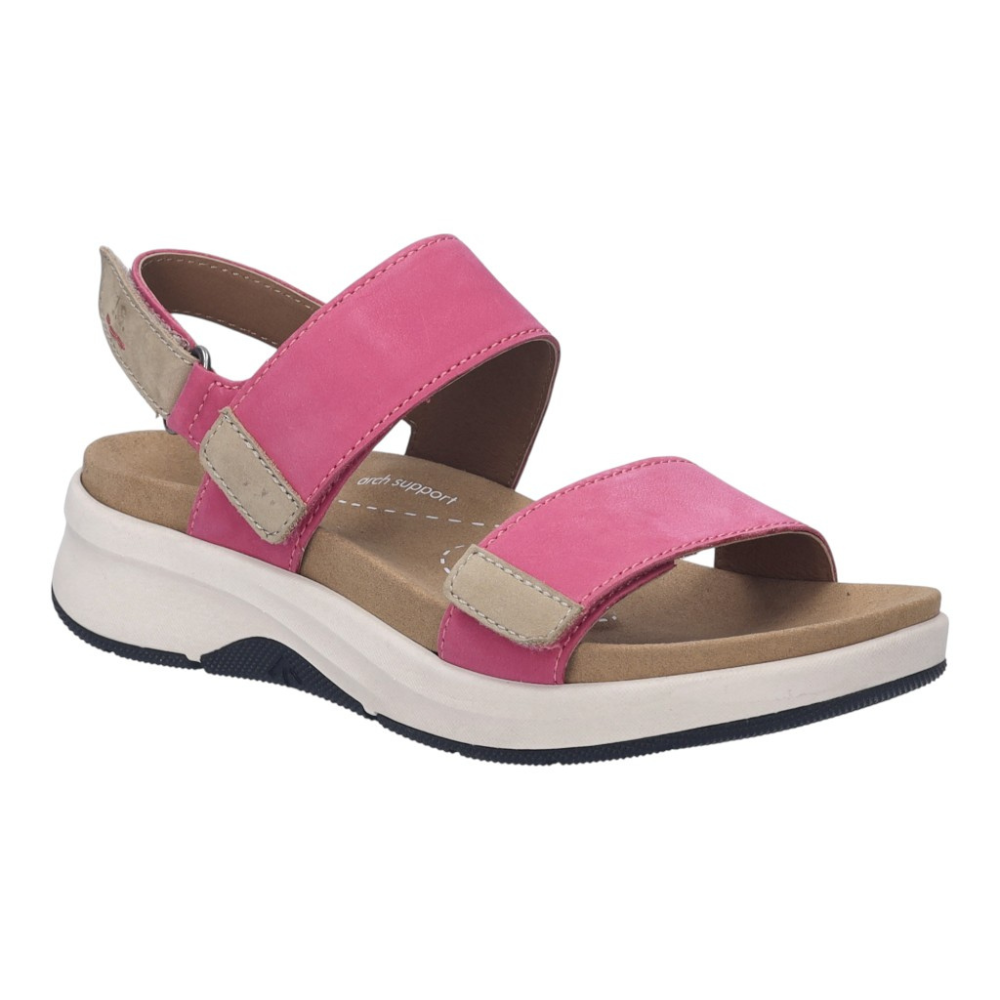 Josef Seibel Estelle 04 Pink Combi Sandals