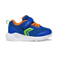 Geox B Sprintye B454UC - C0685 Royal/Orange Trainers
