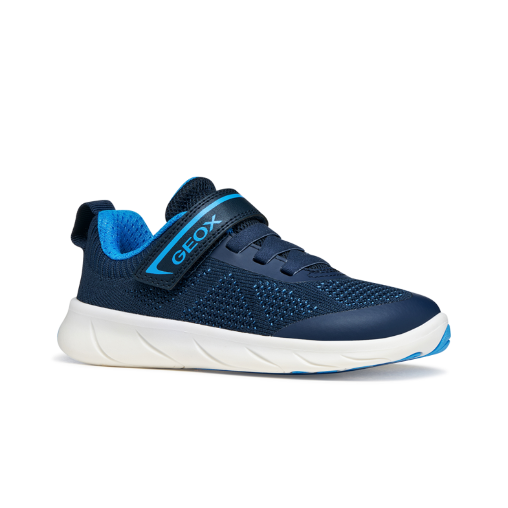 Geox J Foot-Run J65PDB - CF44D Navy Trainers