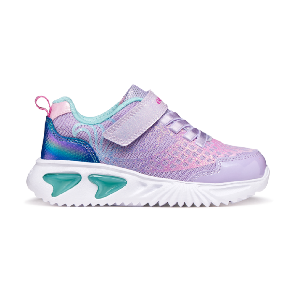 Geox J Assister J65E9A - C8888 Lilac/Watersea Trainers