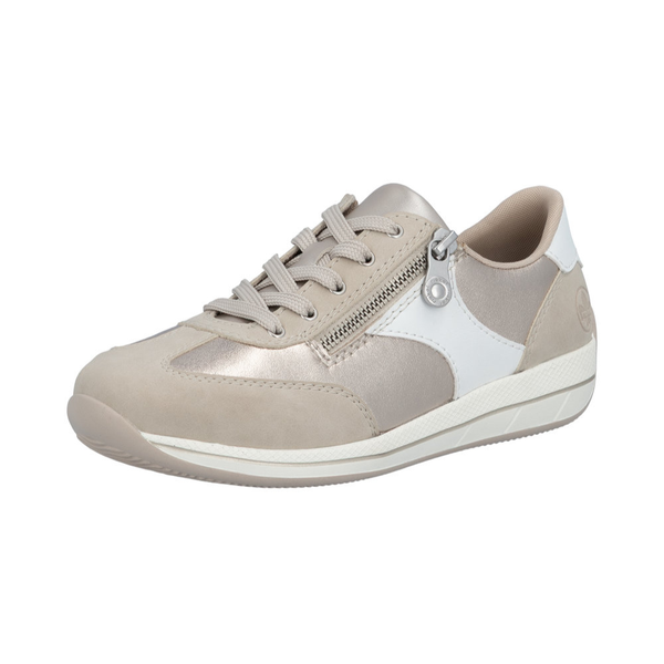 Rieker N1103 -  Ginger/White Trainers