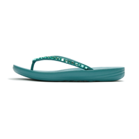 FitFlop iQushion Multi-Crystal Ergonomic Flip Flop - Teal