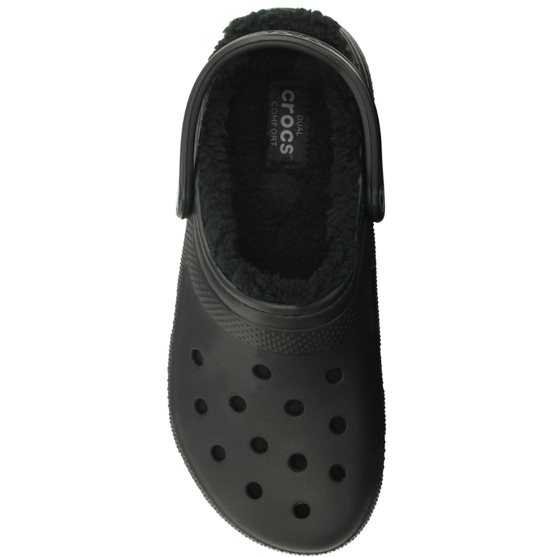 Crocs Classic Lined Clog 203591 - Black Slippers