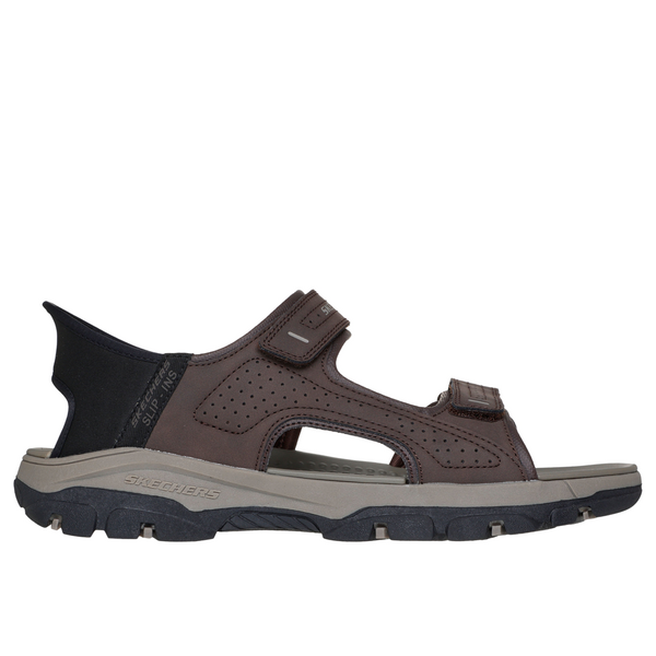 Skechers Slipins Tresmen - Reece - Chocolate Sandals
