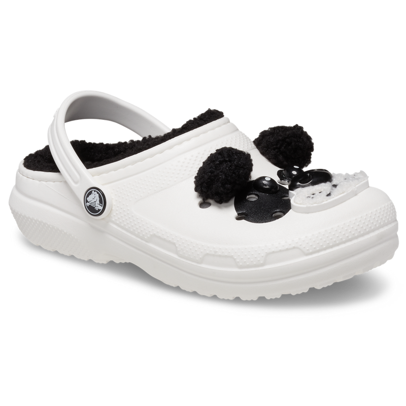 Crocs Classic Fun Lab Lined Kids 210395 - Panda/Chalk Slippers