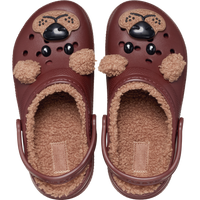 Crocs Classic Fun Lab Lined Kids 210119 - Bear/Dark Clay Slippers