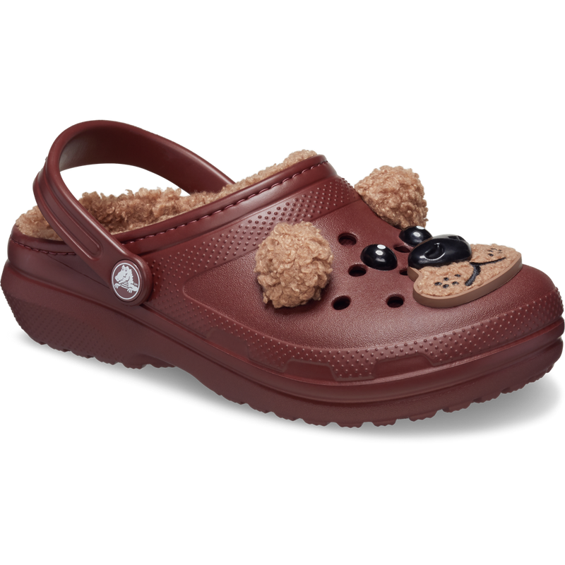 Crocs Classic Fun Lab Lined Kids 210119 - Bear/Dark Clay Slippers