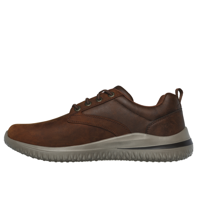 Skechers Delson 3.0 - Glavine - Brown Casual