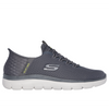 Skechers Slipins Summits - High Range - Charcoal Trainers