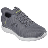 Skechers Slipins Summits - High Range - Charcoal Trainers