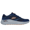 Skechers Arch Fit 2.0 - The Keep - Navy Orange Trainers