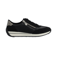 Rieker N1210 -  Black/Ginger Trainers