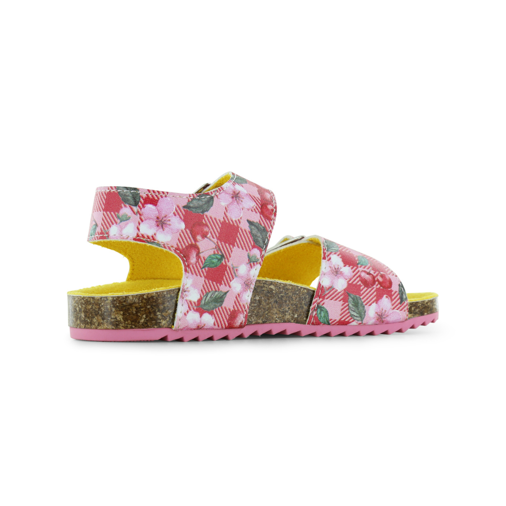 Go Bananas GB26SSANDAL-A Pink Flower Sandals