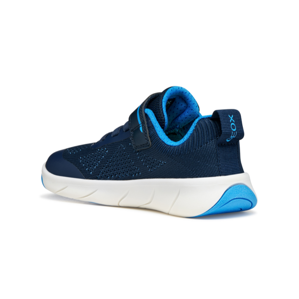 Geox J Foot-Run J65PDB - CF44D Navy Trainers