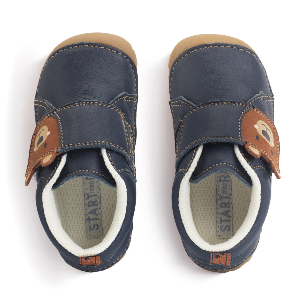 Start-Rite Bear Hug - Navy Leather