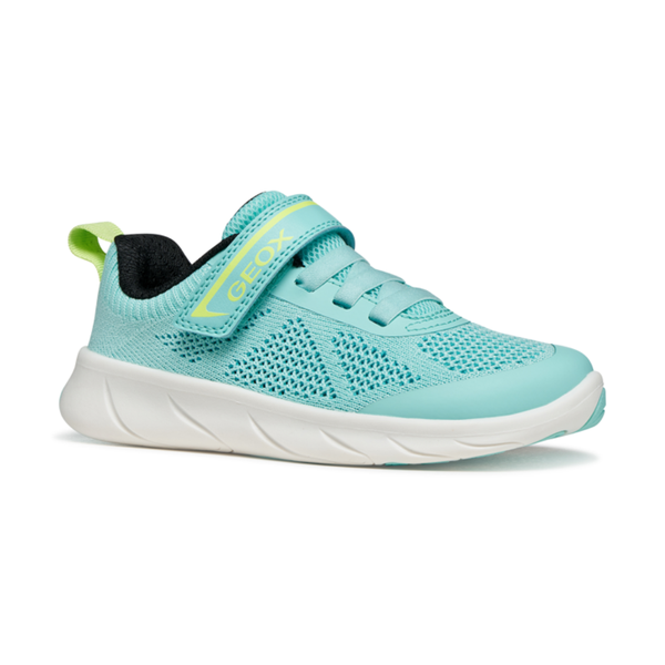 Geox J Foot-Run J65PCA - C3B3A Watersea/Acid Green Trainers