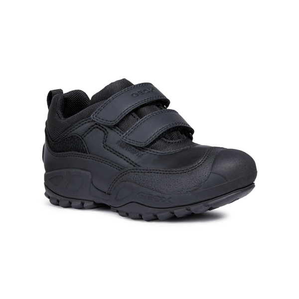 Geox J New Savage Boy ABX J841WB School Shoe - Black