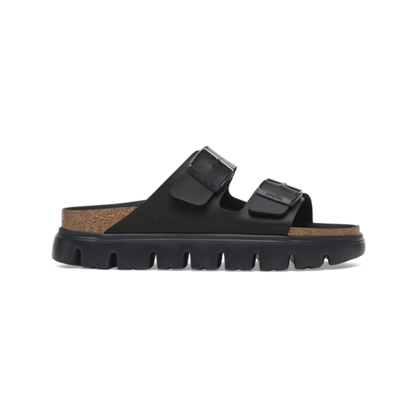 Birkenstock Arizona Chunky Birko-Flor - Black Sandals