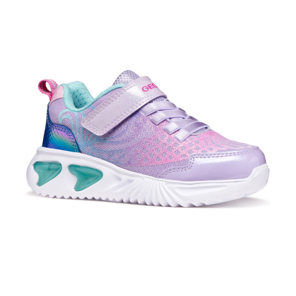 Geox J Assister J65E9A - C8888 Lilac/Watersea Trainers