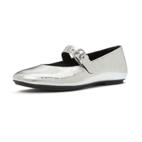 FitFlop Delicato Metallic Mary-Jane - Silver