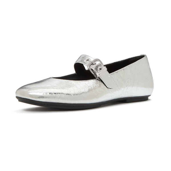 FitFlop Delicato Metallic Mary-Jane - Silver