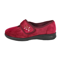 DB Caroline 2 -  Burgundy Slippers