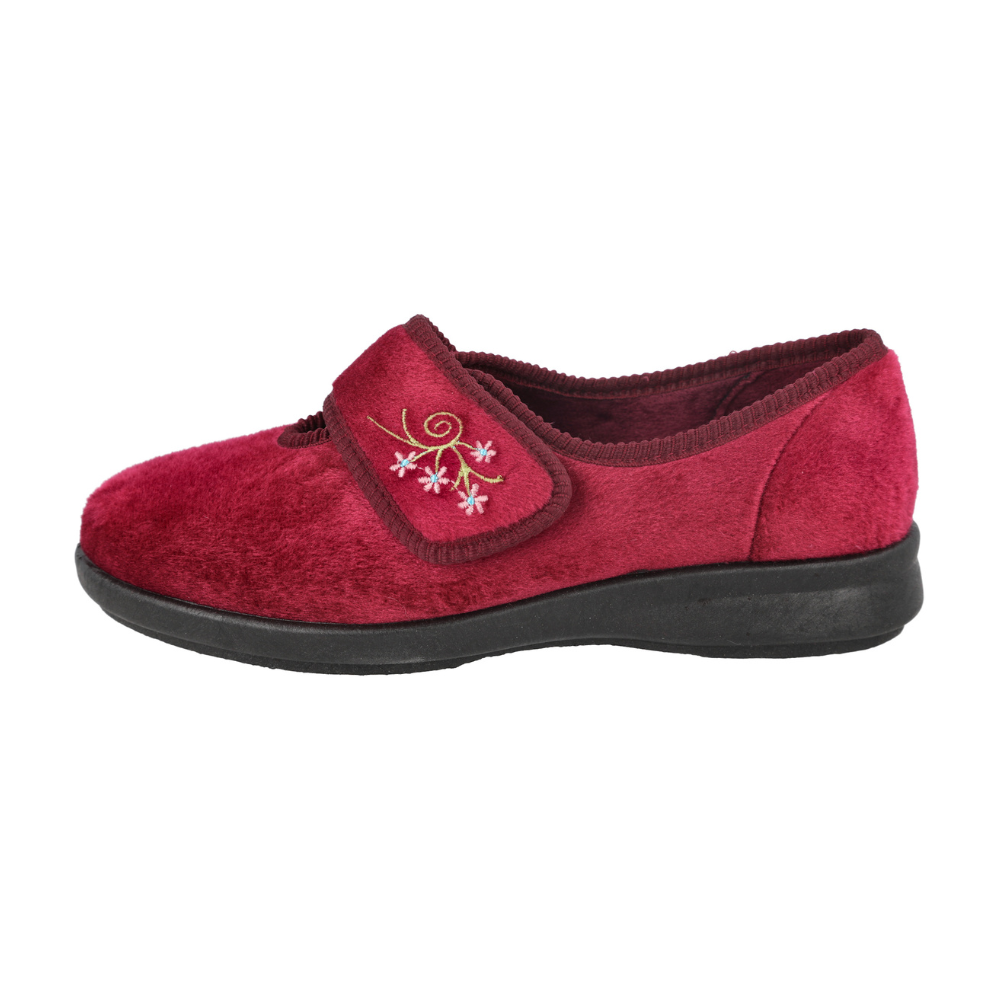 DB Caroline 2 -  Burgundy Slippers