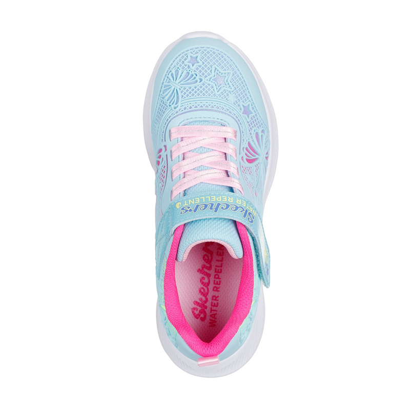 Skechers Jumpsters 2.0 Butterfly Flush - Aqua/Multi Trainers
