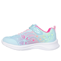 Skechers Jumpsters 2.0 Butterfly Flush - Aqua/Multi Trainers