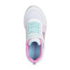 Skechers Microspec Plus - Swirl Sweet - White Multi Trainers