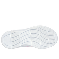 Skechers Microspec Plus - Swirl Sweet - White Multi Trainers