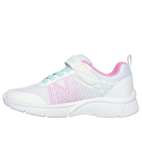 Skechers Microspec Plus - Swirl Sweet - White Multi Trainers