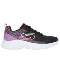 Skechers Microspec Plus - Summer Sprint - Black/Pink/Purple Trainers
