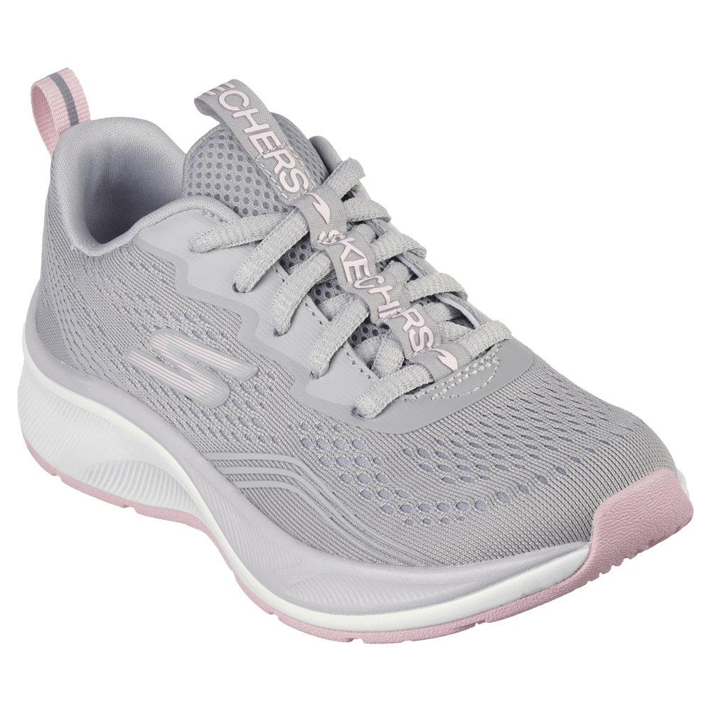 Skechers gray tennis shoes sales