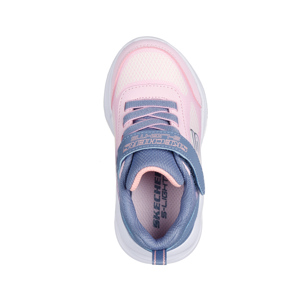 Skechers Sola Glow Grey Pink Trainers