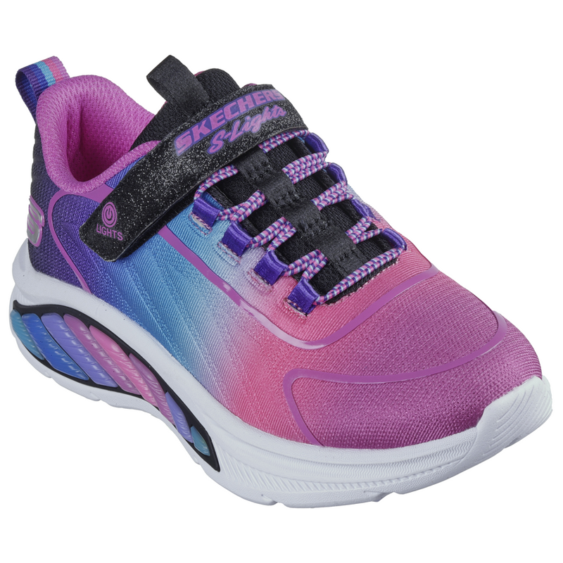 Skechers Rainbow Cruisers - Black/Multi Trainers