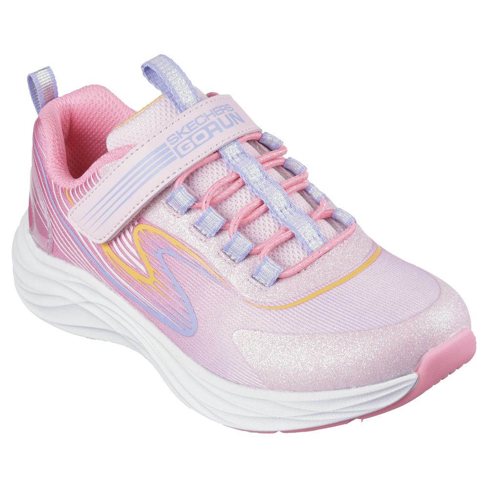 Skechers Go Run Accelerate Light Pink Multi Trainers