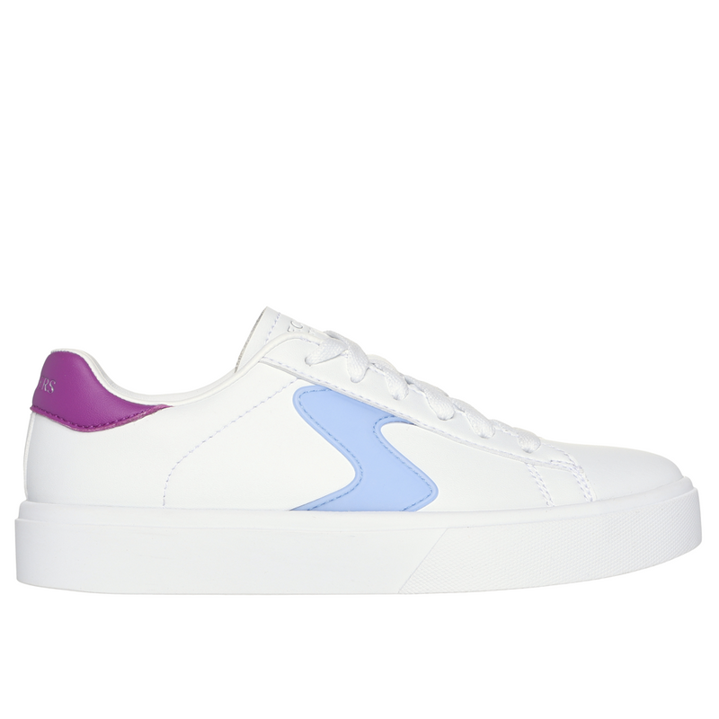 Skechers Eden Lx - White/Purple Trainers