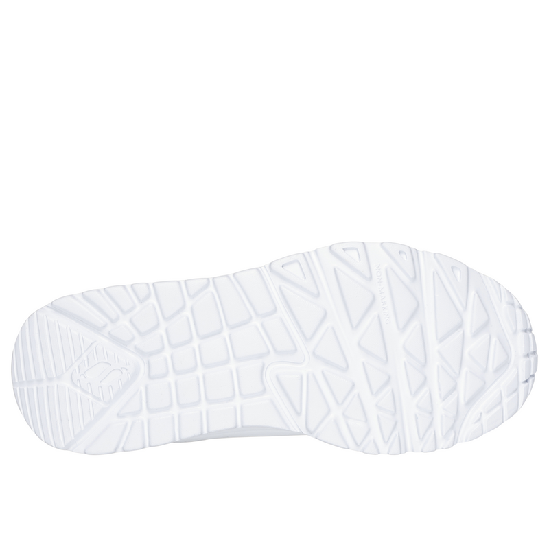 Skechers Uno Lite - Metallic Mode - White Trainers