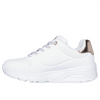 Skechers Uno Lite - Metallic Mode - White Trainers