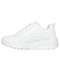 Skechers Uno Lite - Easy Zip - White Trainers