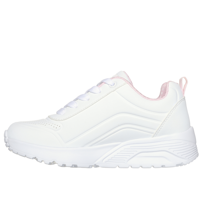 Skechers Uno Lite - Easy Zip - White Trainers