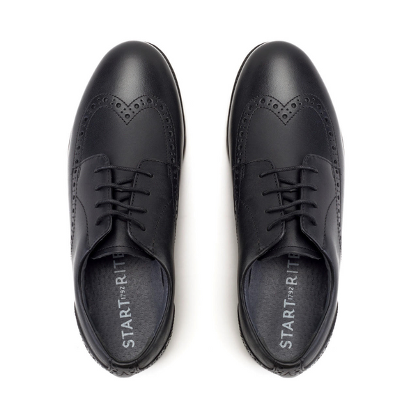 Start-rite Brogue Snr - Black School