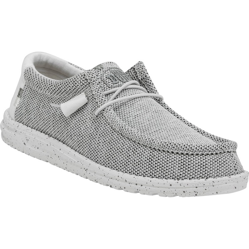 Hey Dude Wally Sox - Stone White Canvas