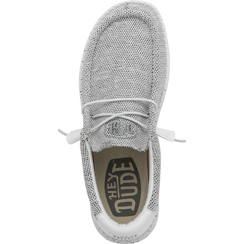 Hey Dude Wally Sox - Stone White Canvas