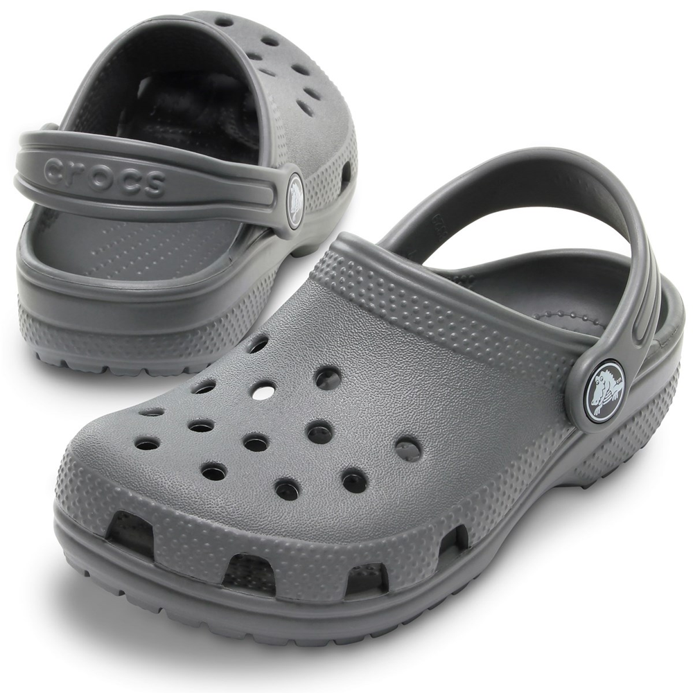 Crocs 206990 Toddler Classic Clog - Slate Sandals