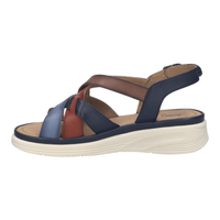 Josef Seibel Sevran 07 Slate/Blue Multi Sandals