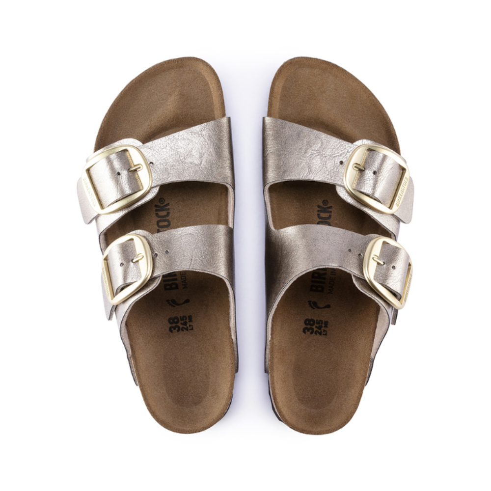 Birkenstock Arizona Big Buckle Birko-Flor - Graceful Taupe Sandals